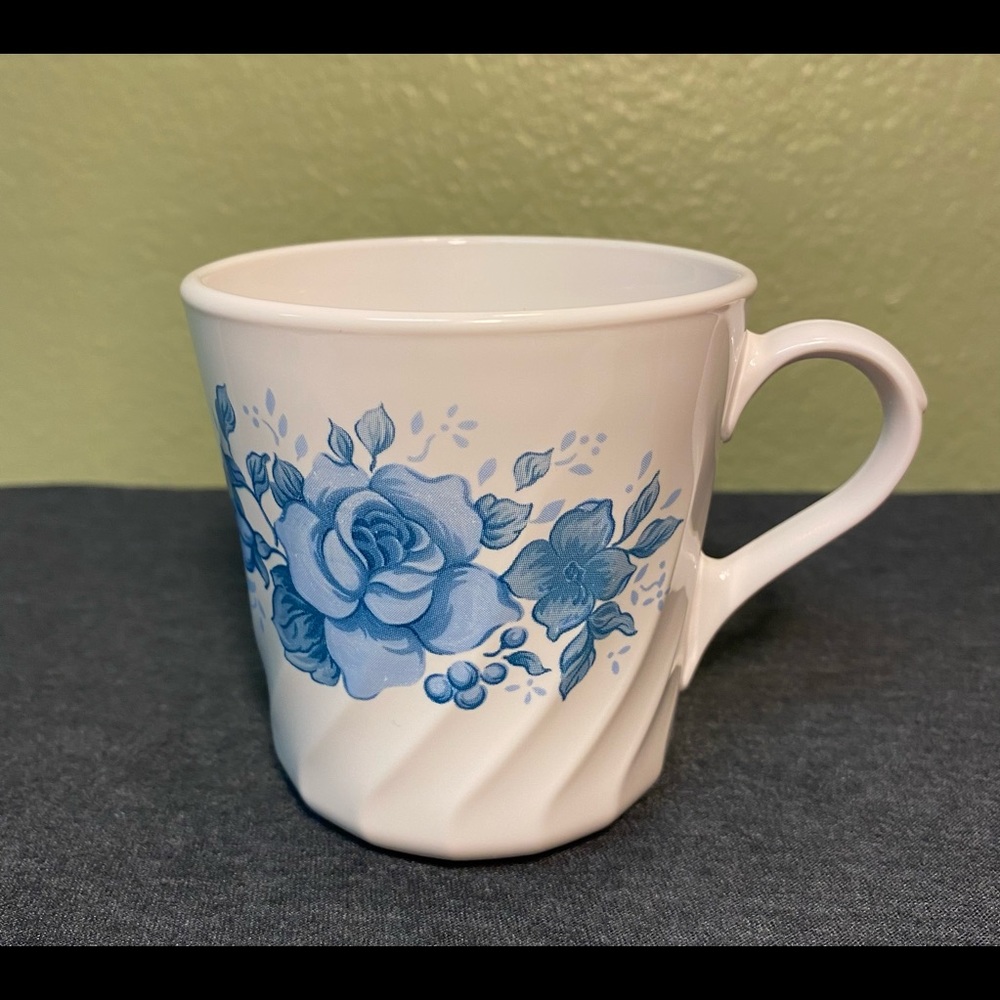 Vintage Corningware Blue Velvet Mug